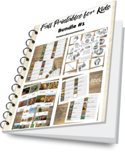 Fall Printables for Kids - Bundle #1 - The Natural Homeschool