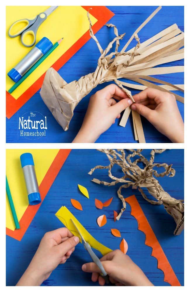 In this post, you can learn to make an easy Fall craft for kids. We make a beautiful 3D Fall tree.