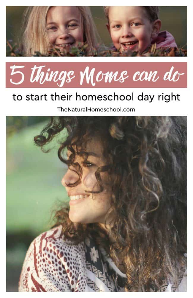 In this post, we will talk about 5 things that moms can do to start their homeschool day right. 