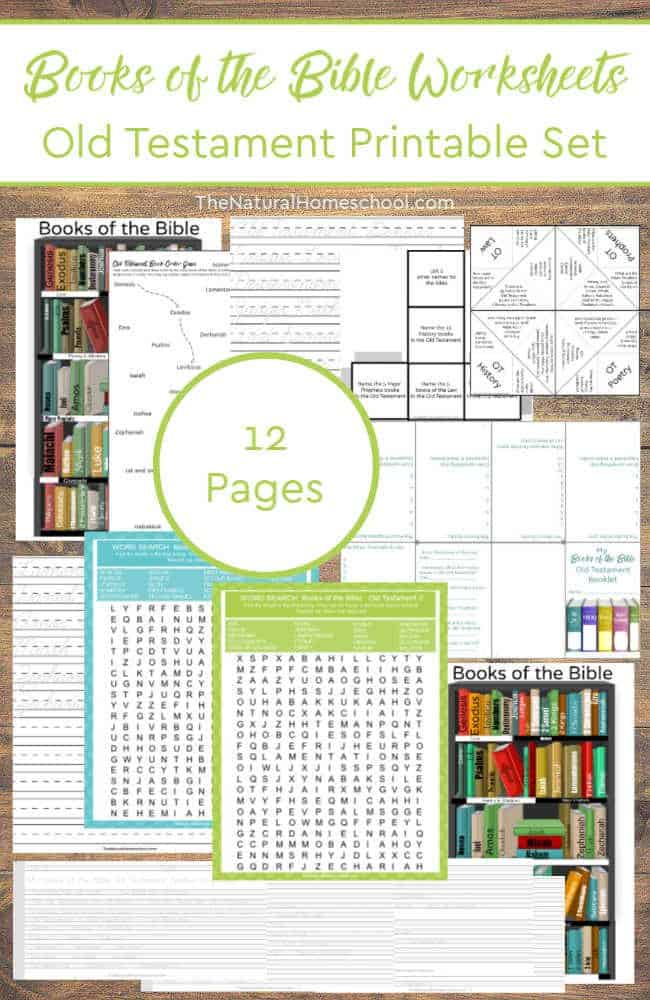 Welcome to our Books of the Bible Worksheets ~ Old Testament Printable Set! Your kids are going to love learning the books of the Bible worksheets that are fun and educational. Come and take a look at this set!