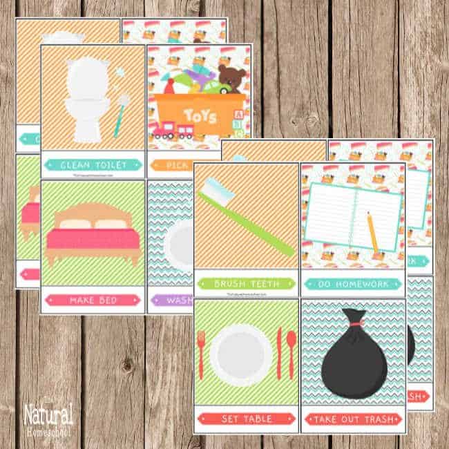 Whether you are looking for printable chore cards, a printable chore list of practical life skills or ideas for a chore chart for multiple kids, you are in the right place!
