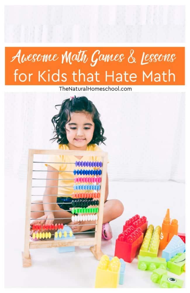 What if your lessons could deliver information, understanding and FUN every single time? They can! Take a look at some awesome Math games and lessons for kids that hate Math!