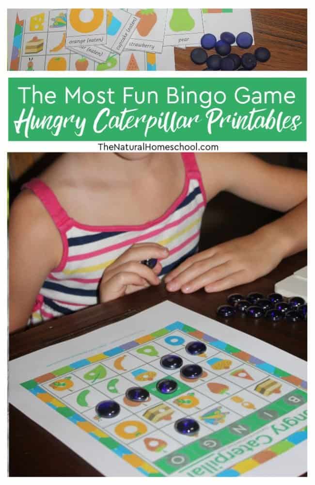 In this post, we have put together a fun game on the very hungry caterpillar pictures to print and play bingo! So come and get the download of the most fun Bingo Game with beautiful Hungry Caterpillar printables!