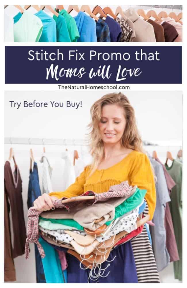 One of the things I love about Stitch Fix is that you can Try Before You Buy! In this post, I will share a Stitch Fix promo that moms will love and can share with other moms that also want to save time and look beautiful at the same time!