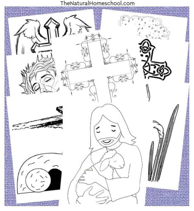 Here are 12 of the most uplifting printable Spring and Easter coloring pages for your kids to color. Not only are these coloring pages awesome, but they are actually encouraging, uplifting and with a great message about what Easter is really about.