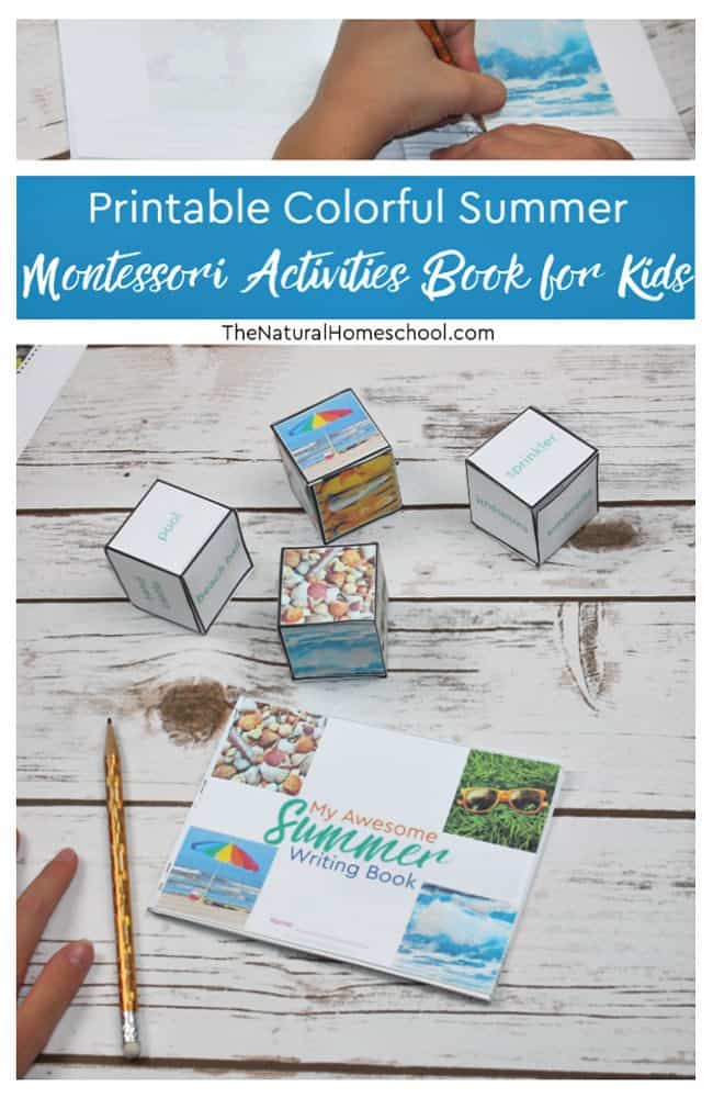 In this post, we are going to show you the fun printable Montessori activities book for Summer that we put together.