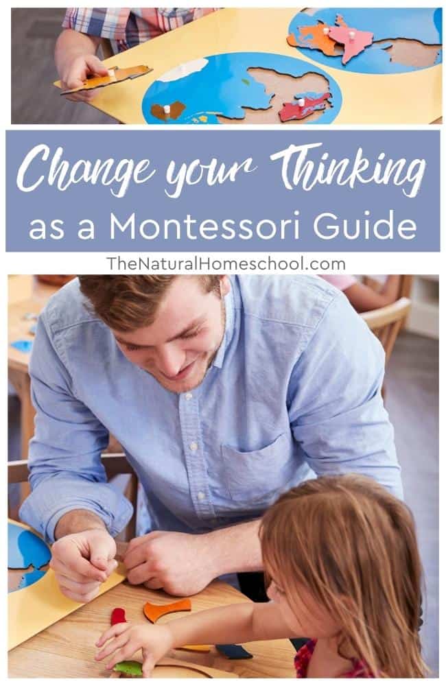 As you delve deeper into your job responsibilities as the Montessori Guide in the Montessori environment, you will need to look in before looking out.