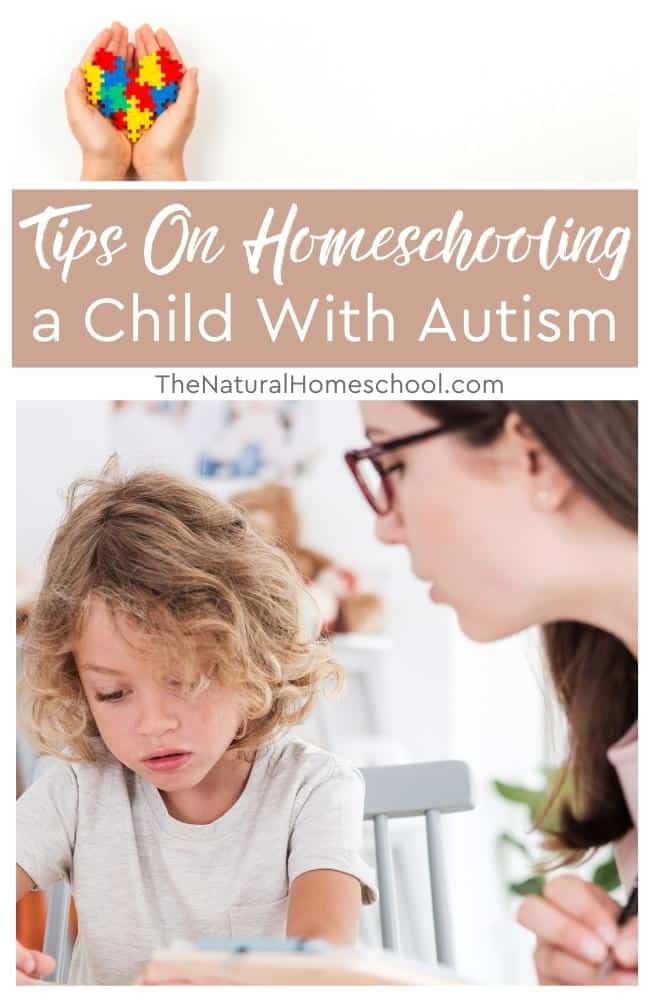 Here are some wonderful tips to help you boss homeschooling your autistic child.