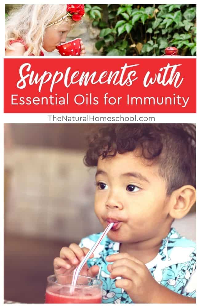 Did you know that you don't have to take supplements in the form of a pill? Come find out about these fantastic supplements with essential oils for immunity (Young Living)!