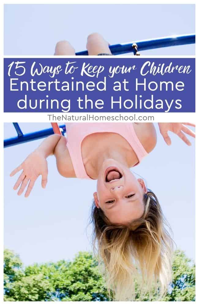 With these activity ideas at hand, your children will no longer need to be bored throughout the school holidays.
