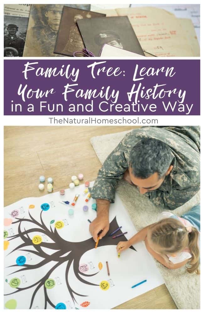 Through a family tree chart, your kids will get to know the ones who came before them, will see their faces and learn their names, occupations, and life achievements.