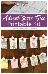 Printable Jesse Tree for Kids - The Natural Homeschool