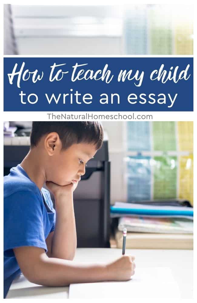 essay writing kids