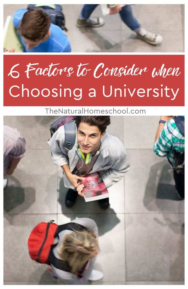 To help you make an informed decision, here are six factors you must take into account when searching for a university.