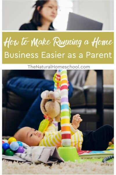 Find out about all of the things you can do to make running a home-based business easier on yourself as a busy parent.