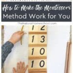 We give you the tools and resources needed to successfully make the Montessori Method work for you in a smooth and successful way.