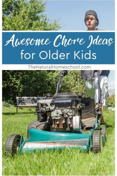 Continuing with our series on children and chores, today's focus is on awesome chore ideas for older kids—those in upper elementary and beyond.