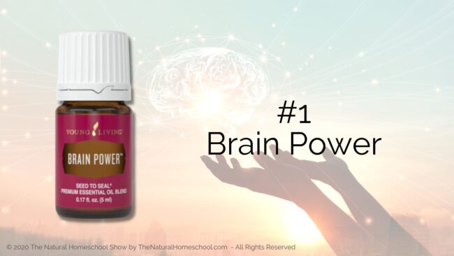 Essential oil blends, particularly those from Young Living, have been found to enhance brain alertness and support optimal brain function.
