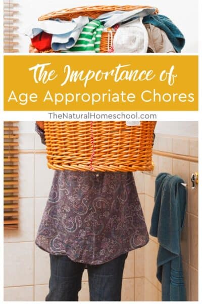 Giving kids the right kinds of age appropriate chores helps them to understand responsibility, accountability and time management.
